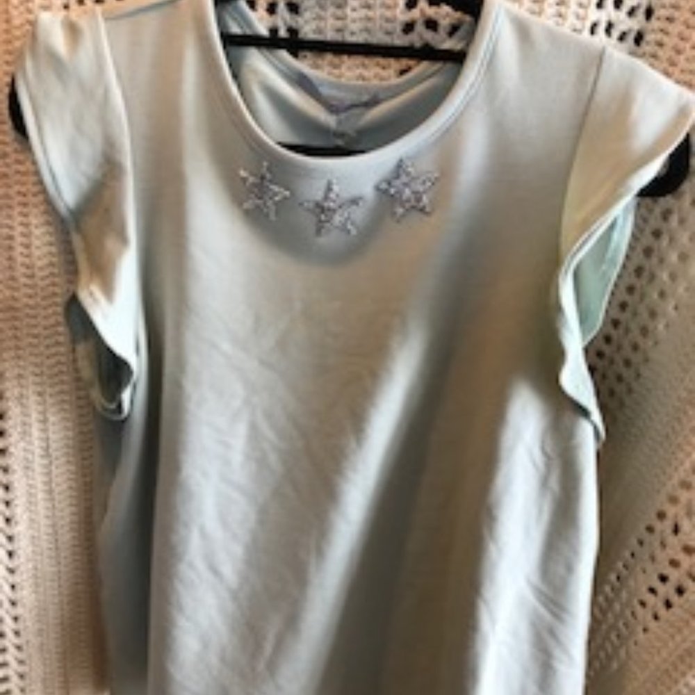 Embellished T - Mint Green - S